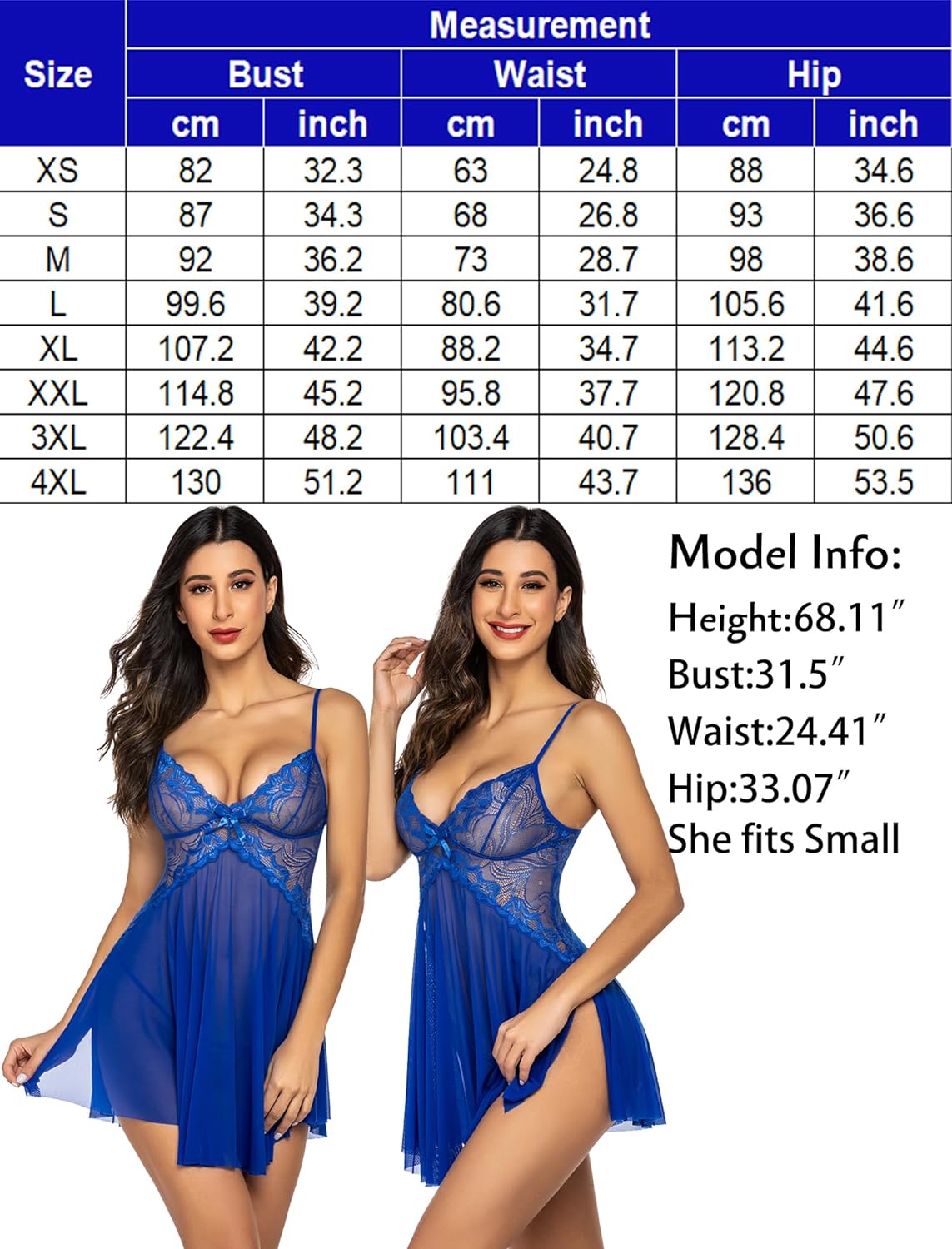 Women Lace Lingerie Babydoll Sexy Chemise Exotic Nightgowns Bridal Nightdress