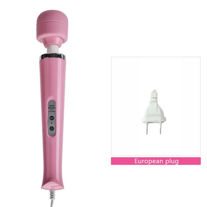 New 10 Speeds Magic Wand Massager Big Magic Wand Massage Stick AV Vibrators Sexy Clit Sex Toys for Women European Plug